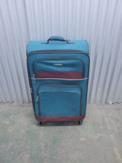 Leisure Teal Rolling Suitcase