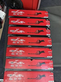 7 M12 FUEL 8 in. 12V Lithium-Ion Brushless Cordless Battery Hedge Trimmer