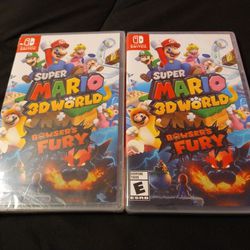 Super Mario 3D World Bowsers Fury $40 Each