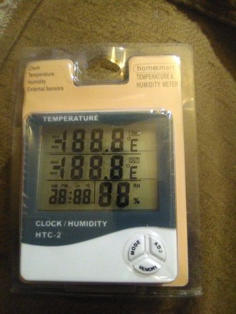 Homesmart Clock with Temperature And Humidity