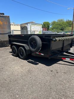 2026 GM Dump trailer with ramps