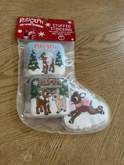 Vintage Rudolph The Red Nose Reindeer Baby Bath Books