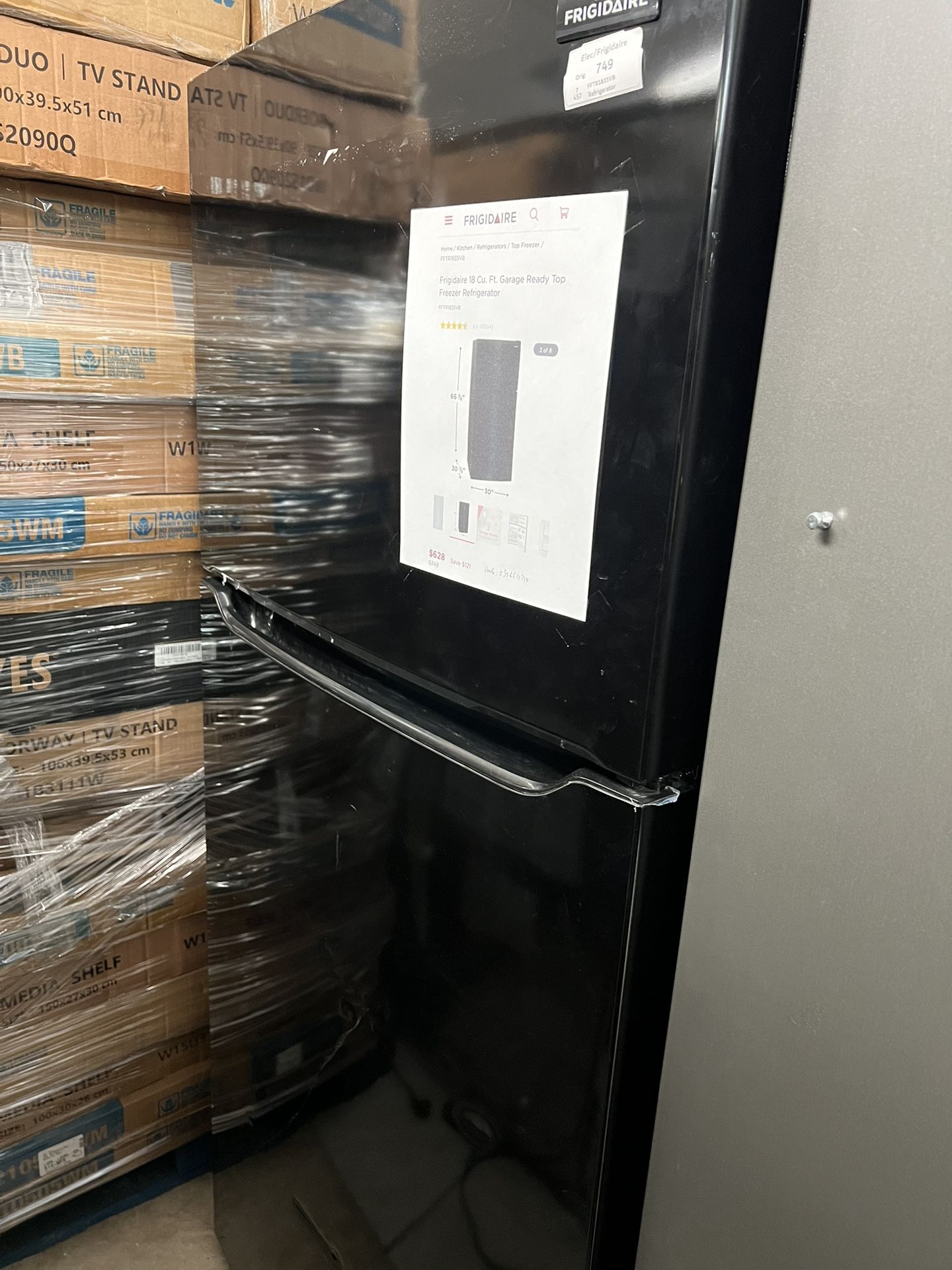 frigidaire refrigerator
