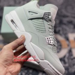 Wmns Air Jordan 4 Retro 'Abundance  Seafoam'