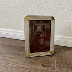 Elysees Decorative Photo Frame in Cream & Gold