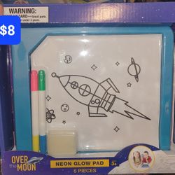 Over The Moon Neon Glow Pad