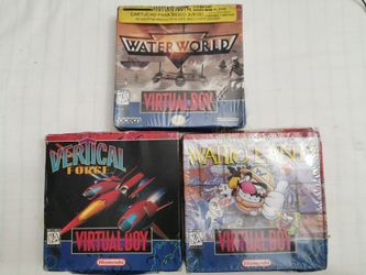 Nintendo Virtual Boy Games Sealed 