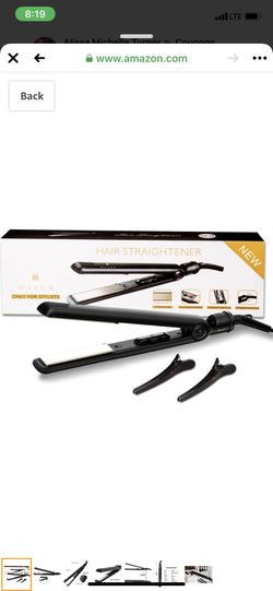 Hair straightener