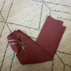 FIGS Women’s Scrub Pants Kade Cargo Mauve Size XXS/P