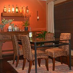 Pottery Barn Tanner dining table