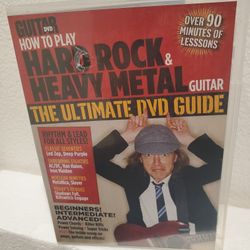 Guitar 🎸DVD.  How To Play Hard Rock & Heavy Metal.