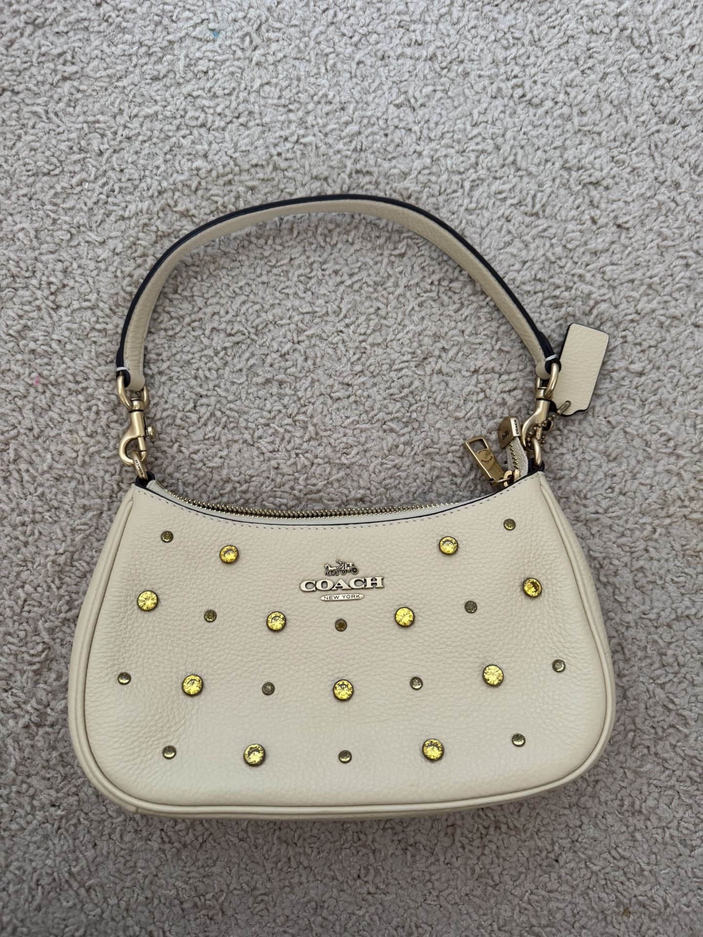 Coach Studded Shoulder Bag