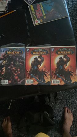 World of Warcraft #1 Comic Books – Lot of 3