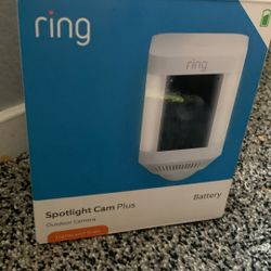 $80Spotlight Cam PLUS ( Lights & Siren ) Ring Camera 