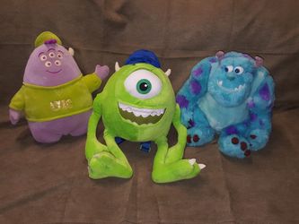 Monsters Inc plush toys lot - $15 for all