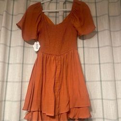 Orange romper