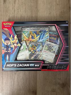 Pokemon Hop’s Zacian Ex box - $45.00
