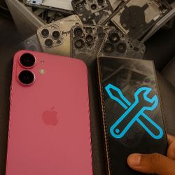 iPhone 16 Back Glass Replacement 15 Pro Max Cracked 14 Plus Screen 13 Pro Housing 12 Frame