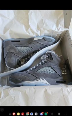 Air Jordan 5 Retro “Wolf Grey 2026 Exclusive Men's Size Ps 10.5, 11, And 13