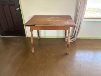 Free wooden table, very old.