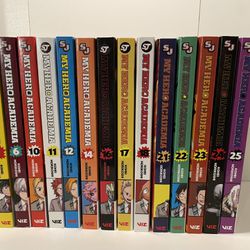 My Hero Academia Manga - 14 Volumes