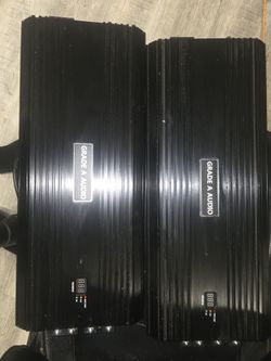 18,000 Watt Amplifiers GRADE A AUDIO 1 OHM STABLE