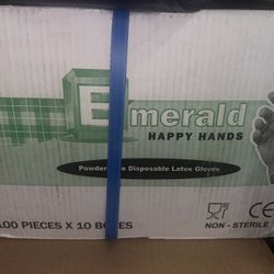 Emerald Latex Gloves