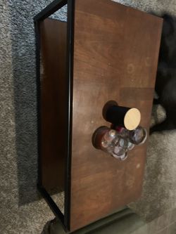 Coffee table and couches