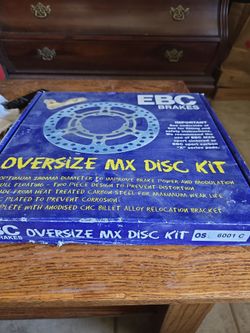 Honda oversized front disc