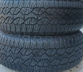 Size: 275/65/18 Goodyear Wrangler tires