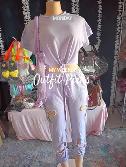 Handbags and clothes set