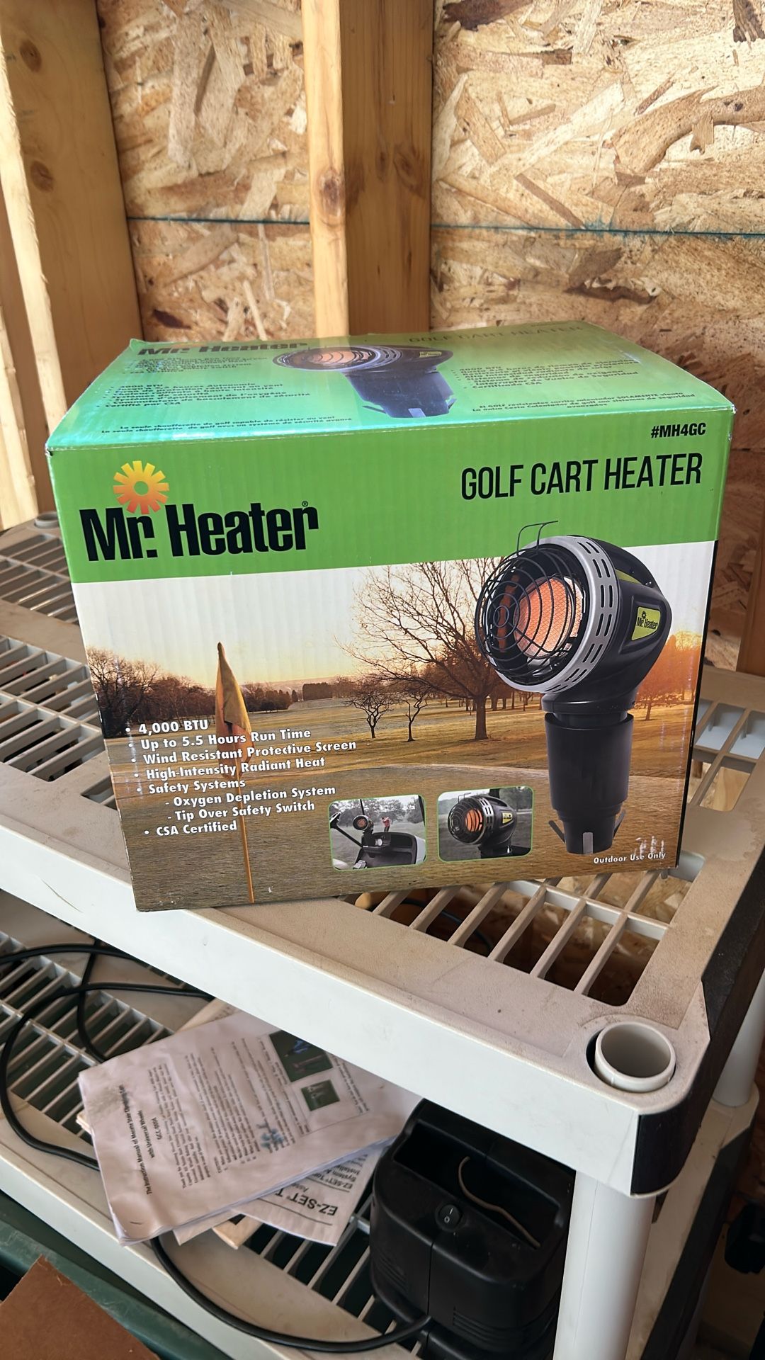 Mr Heater Golf Cart Heater