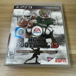 PS3 NCAA Football 13