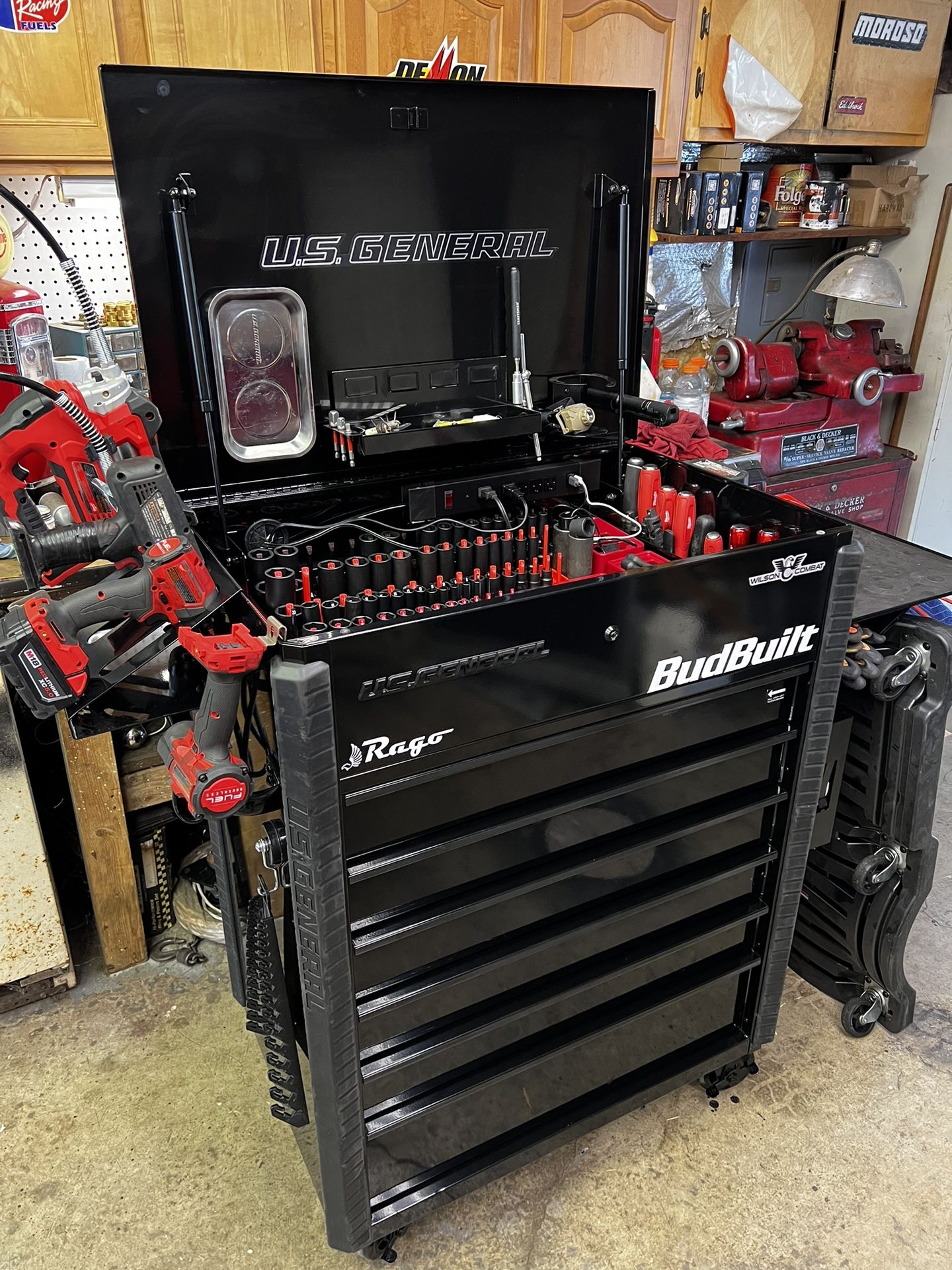 Mechanics Tools With Service Cart