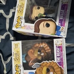 Beauty And The Beast Funko Pops