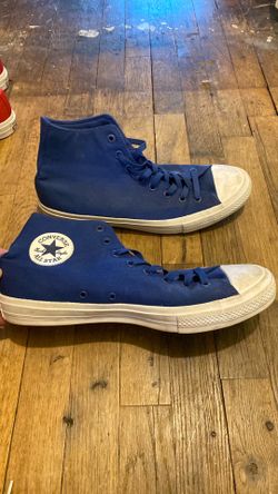 Discontinued Blue Converse All Star II, Mens 11.5