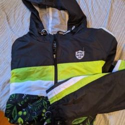 New Men's Parish Nation Hooded Windbreaker Jacket 
