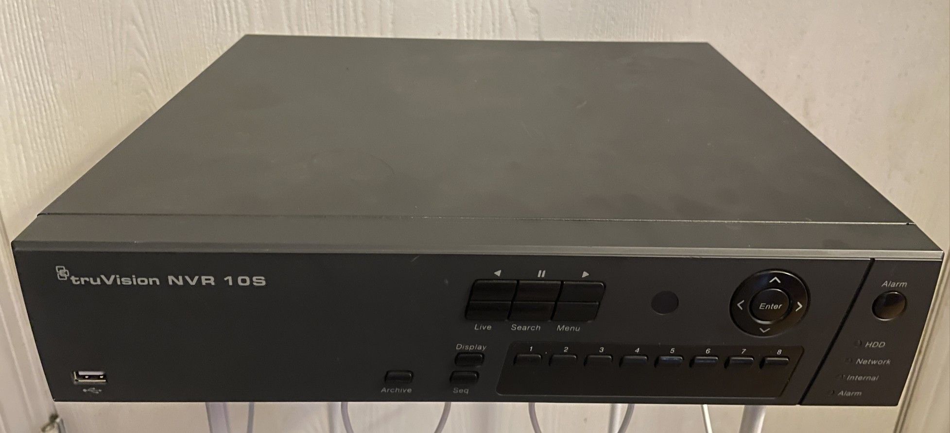 Interlogix TVN-1008S-2T TruVision NVR 10, 8 Channels, 40 Mbps, 2TB ⭐WORKING⭐