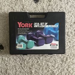 20 pound set barbells