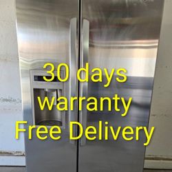 LG Stainles Steel Side By Side Refrigerator 