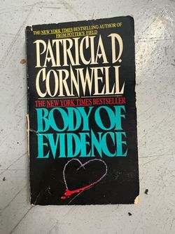 Body of Evidence Patricia D. Cornwell Mass Market Mystery Forensic Crime Novel