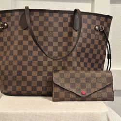 LV Neverfull And Wallet