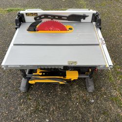 Dewalt  10” Table Saw DWE 7491 