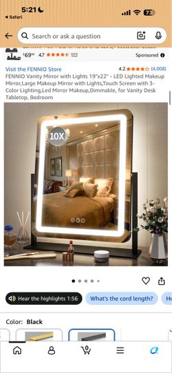 LED Makeup Mirror