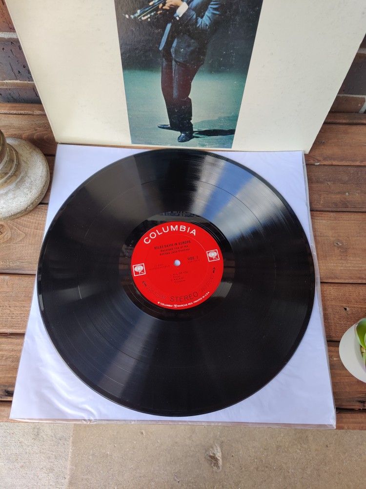 Vintage Miles Davis IN Europe Vintage Lp/Album/Record/Album