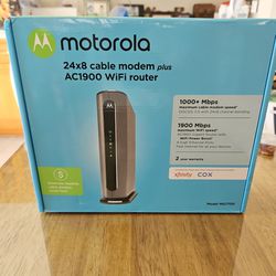 Motorola Cable Modem plus WiFi Router
