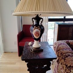 French Antique Table Lamp