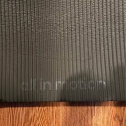 All in Motion Premium Fitness Yoga Mat - 15mm Black (Does not include the very cute kiddo! 🤪🙃😉)