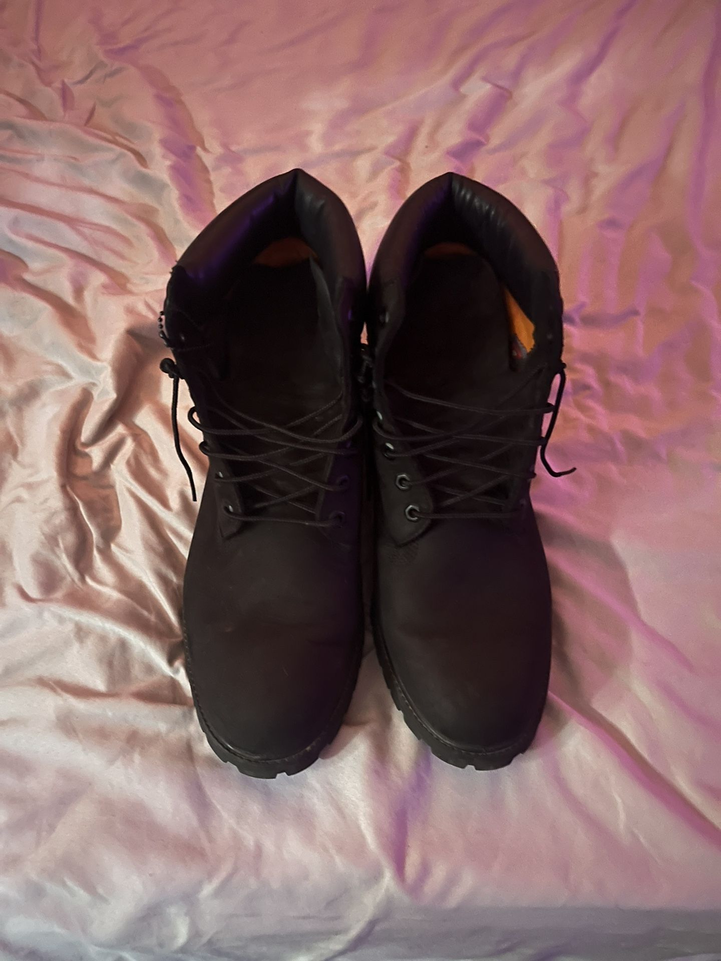 Black Timberlands 