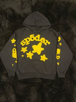 Sp5der Beluga Hoodie 'Onyx/Yellow'